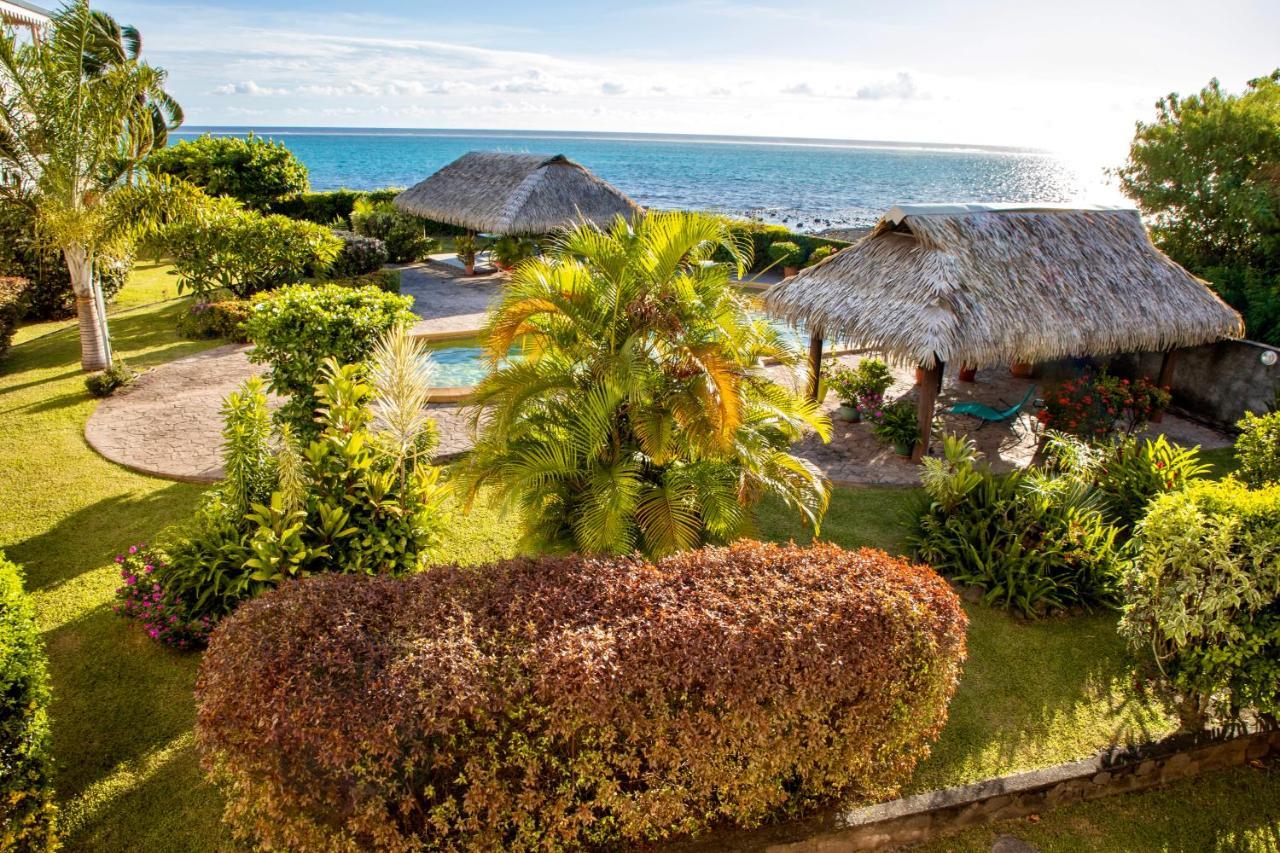 Superbe Bord De Mer, Acces Lagon Et Piscine Privee Paea Exteriör bild