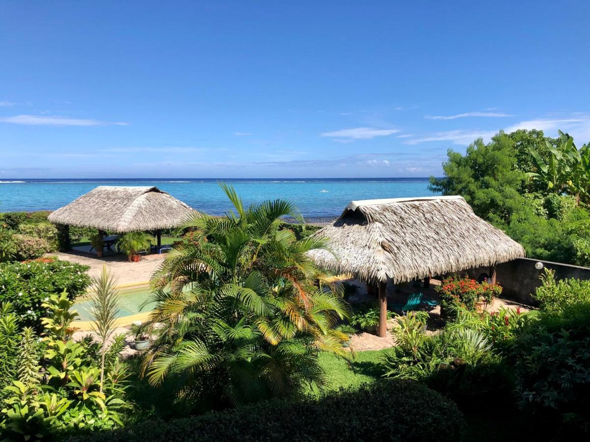 Superbe Bord De Mer, Acces Lagon Et Piscine Privee Paea Exteriör bild